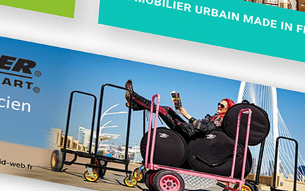 Bannière publicitaire Rock'N Roller sur le site internet Sonomag